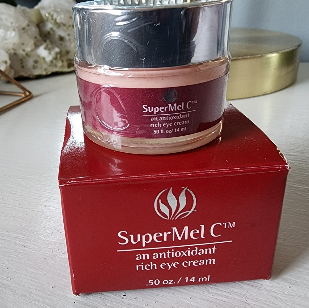 NEW Serious skincare SuperMel C eye cream.